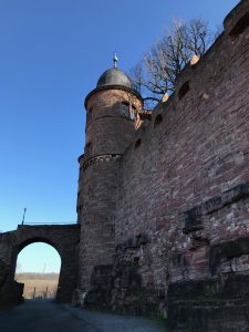 Burg Wertheim - Ansicht Seite
